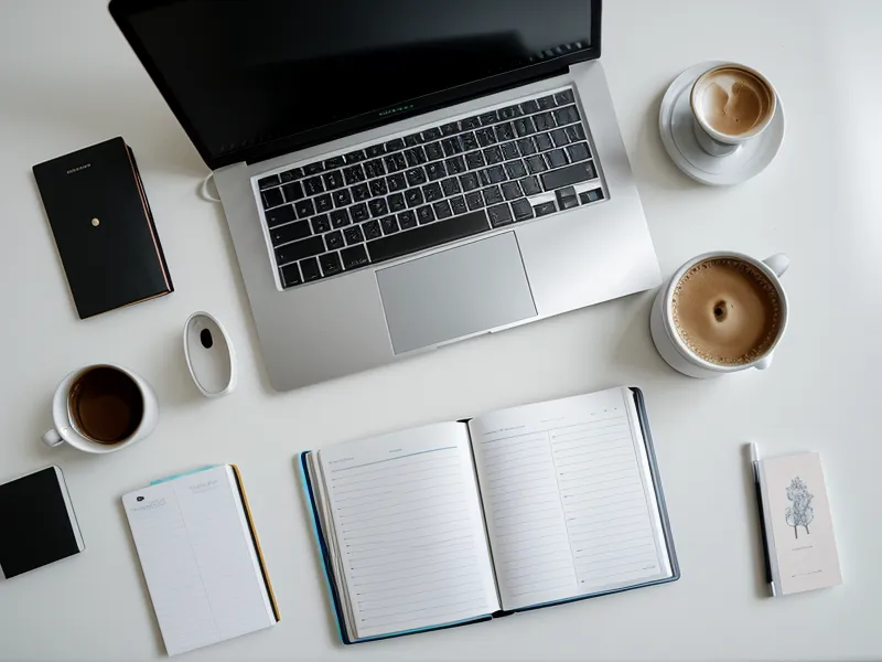 Automatisierte Email Sequenzen ohne Informatik Studium im Home Office planen, Solopreneurin vergleicht Newsletter-Tools am Laptop