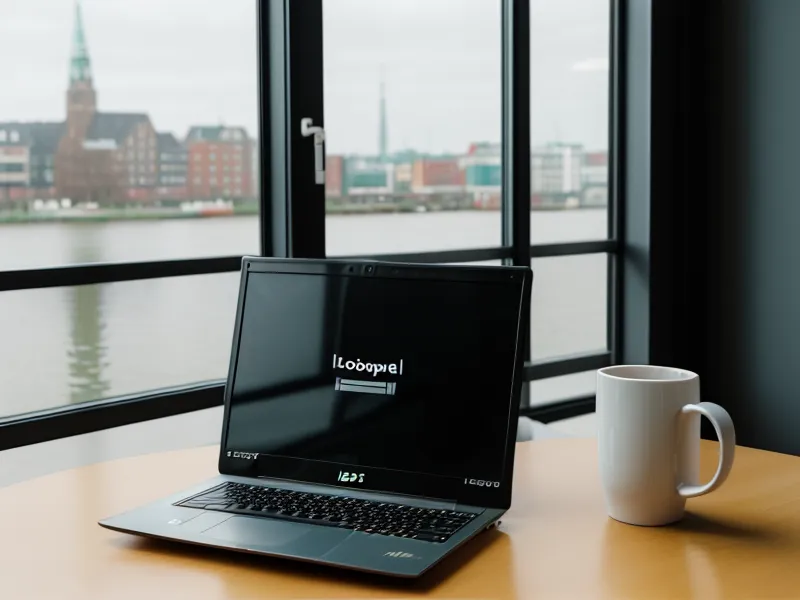 Nahaufnahme eines E-Mail-Automations-Workflows für Marketing-Automatisierung auf einem Laptop