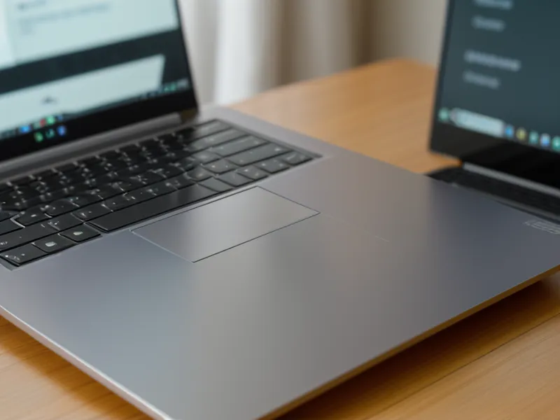 Deutschsprachiger Funnel Builder auf einem Laptop im Homeoffice
