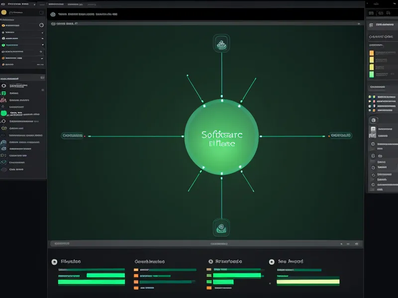Monitor zeigt eine visuelle E-Mail Marketing Automatisierungs-Struktur bei der KlickTipp Einrichtung für Solopreneure