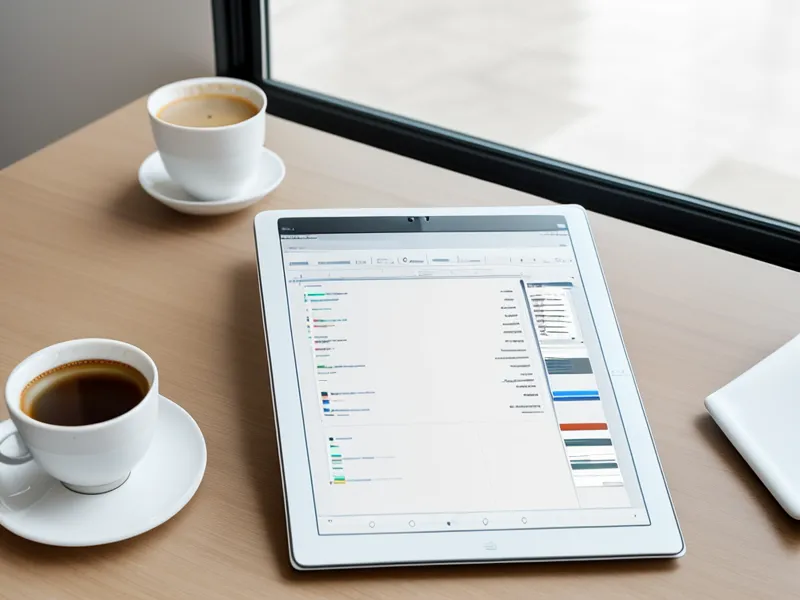 Übersichtliche Benutzeroberfläche eines Verkaufs-Funnels auf einem Tablet