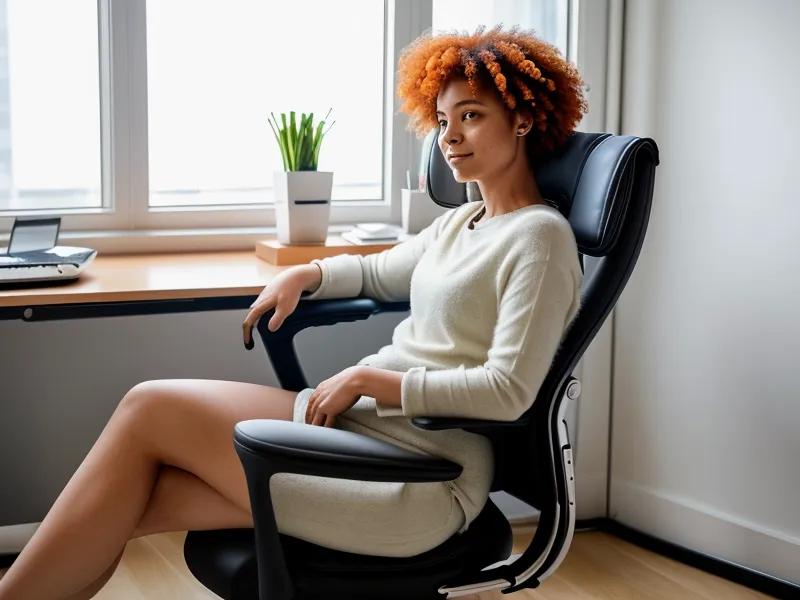 Zufriedener Solopreneur kontrolliert seine automatisierten Marketing-Prozesse