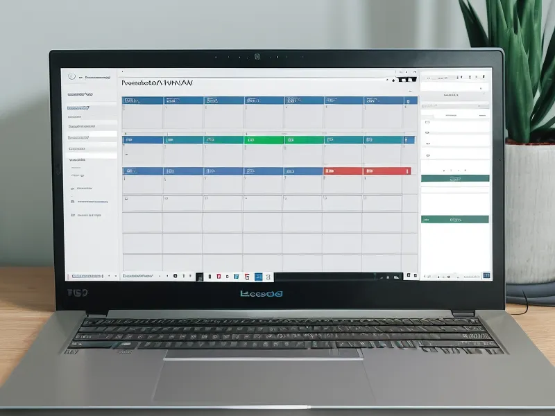 vifugo Dashboard auf einem Laptop im Detail