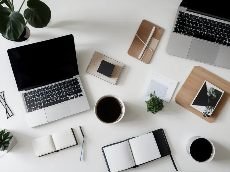Hände am Laptop beim Einrichten einer E-Mail Automation