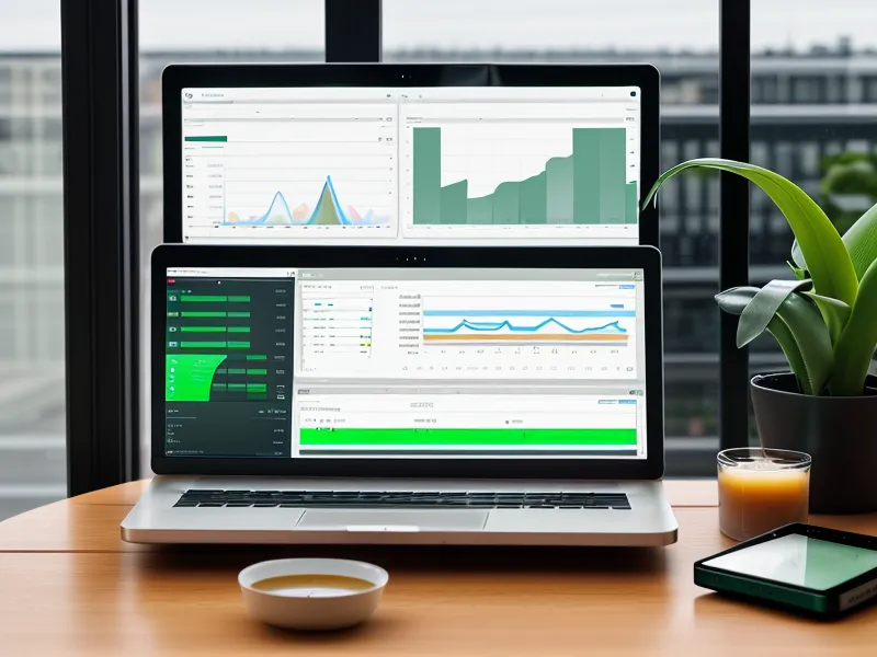 Klares deutschsprachiges Dashboard einer Marketing-Software auf einem Tablet